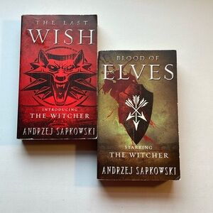 NOT ELIGIBLE FOR BUNDLE DEAL/SALE  2-Book Bundle The Witcher Series